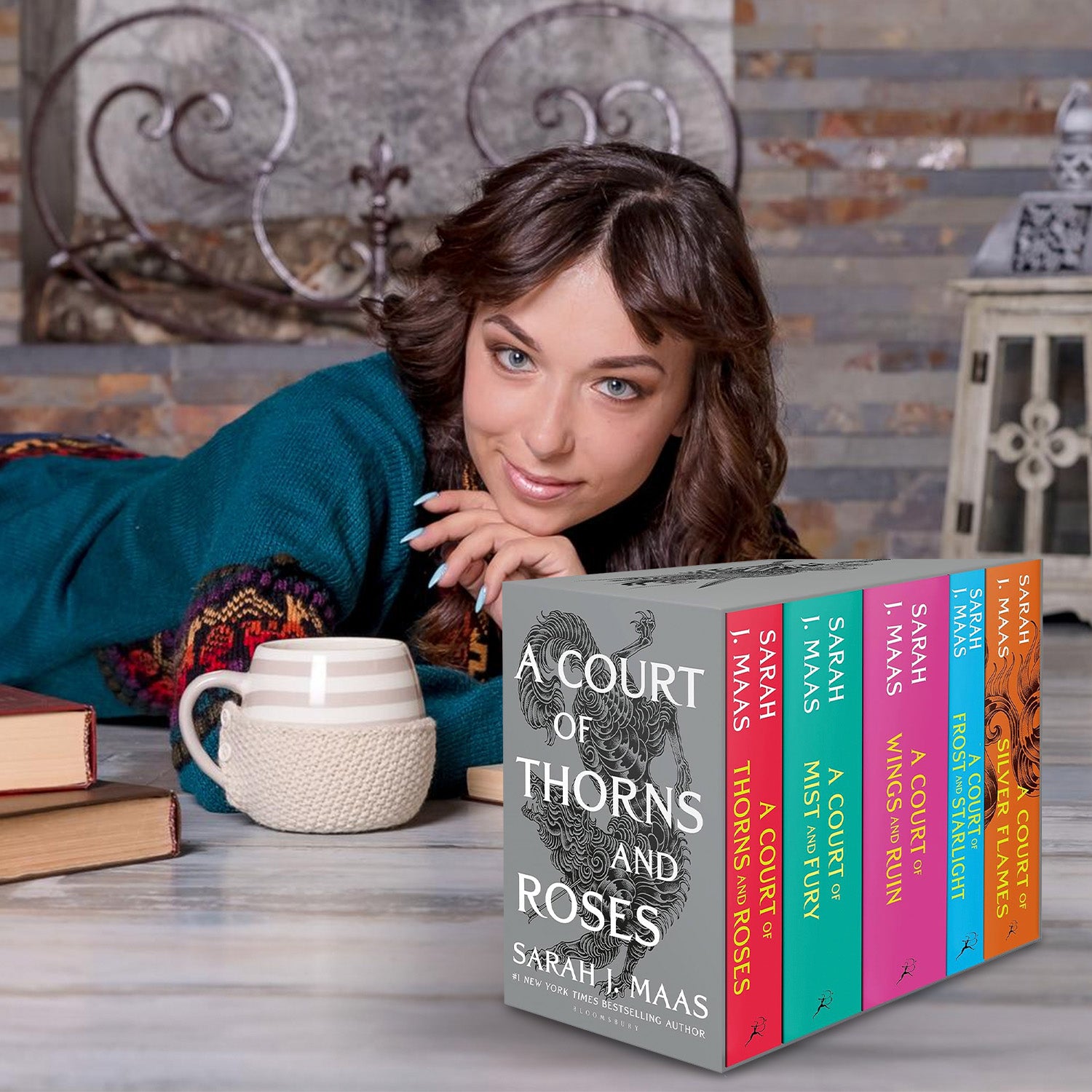 A Court of Thorns and Roses Paperback Box Set (5 Books) by Sarah J. Maas